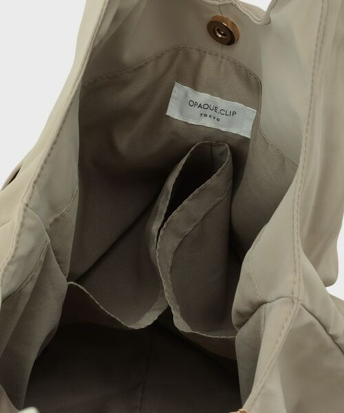 OPAQUE.CLIP / オペーク ドット クリップ トートバッグ | 【A4サイズ対応】ヌバック調合皮ビッグトート | 詳細17