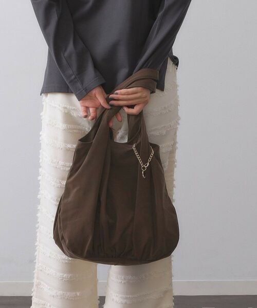 OPAQUE.CLIP / オペーク ドット クリップ トートバッグ | 【A4サイズ対応】ヌバック調合皮ビッグトート | 詳細3