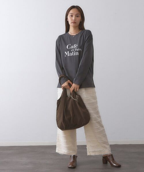 OPAQUE.CLIP / オペーク ドット クリップ トートバッグ | 【A4サイズ対応】ヌバック調合皮ビッグトート | 詳細4