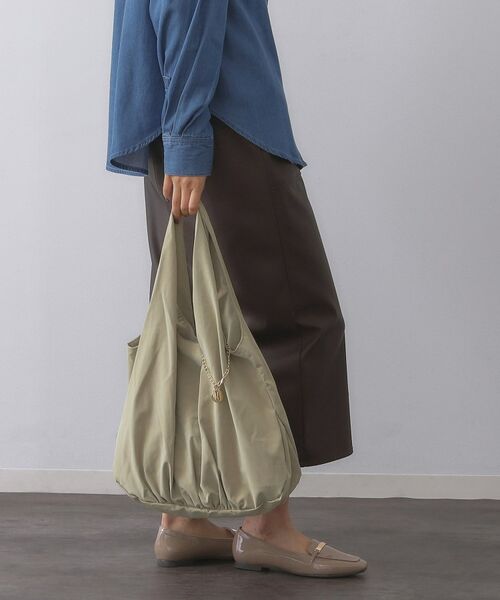 OPAQUE.CLIP / オペーク ドット クリップ トートバッグ | 【A4サイズ対応】ヌバック調合皮ビッグトート | 詳細5