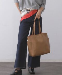 OPAQUE.CLIP / オペーク ドット クリップ トートバッグ | 【A4サイズ対応】スカーフ付き裏スエード調合皮トートバッグ