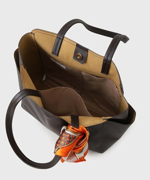 OPAQUE.CLIP / オペーク ドット クリップ トートバッグ | 【A4サイズ対応】スカーフ付き裏スエード調合皮トートバッグ | 詳細13