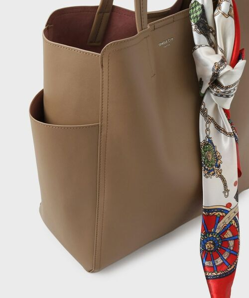 OPAQUE.CLIP / オペーク ドット クリップ トートバッグ | 【A4サイズ対応】スカーフ付き裏スエード調合皮トートバッグ | 詳細19