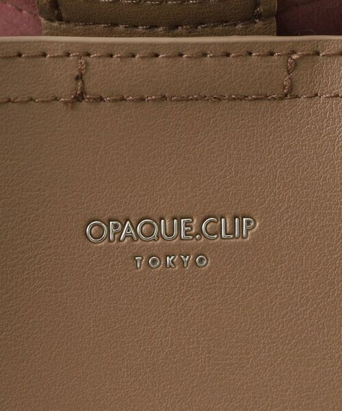 OPAQUE.CLIP / オペーク ドット クリップ トートバッグ | 【A4サイズ対応】スカーフ付き裏スエード調合皮トートバッグ | 詳細21