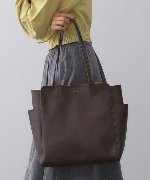 OPAQUE.CLIP / オペーク ドット クリップ トートバッグ | 【A4サイズ対応】スカーフ付き裏スエード調合皮トートバッグ | 詳細3