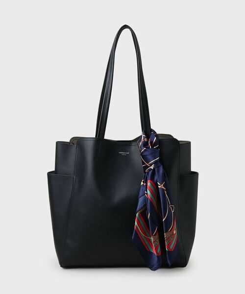 OPAQUE.CLIP / オペーク ドット クリップ トートバッグ | 【A4サイズ対応】スカーフ付き裏スエード調合皮トートバッグ | 詳細6