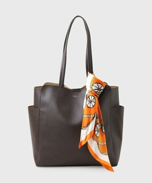 OPAQUE.CLIP / オペーク ドット クリップ トートバッグ | 【A4サイズ対応】スカーフ付き裏スエード調合皮トートバッグ | 詳細7