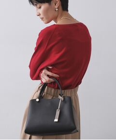 OPAQUE.CLIP / オペーク ドット クリップ ショルダーバッグ | 【2WAY/名品】バイカラーミドルボストンバッグ