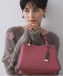 OPAQUE.CLIP / オペーク ドット クリップ ショルダーバッグ | 【2WAY/名品】バイカラーミドルボストンバッグ