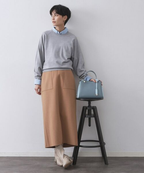 OPAQUE.CLIP / オペーク ドット クリップ ショルダーバッグ | 【2WAY/名品】バイカラーミドルボストンバッグ | 詳細11