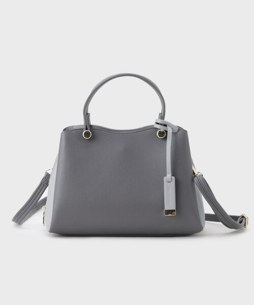 OPAQUE.CLIP / オペーク ドット クリップ ショルダーバッグ | 【2WAY/名品】バイカラーミドルボストンバッグ | 詳細16