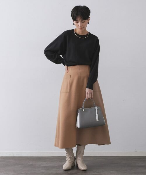 OPAQUE.CLIP / オペーク ドット クリップ ショルダーバッグ | 【2WAY/名品】バイカラーミドルボストンバッグ | 詳細2