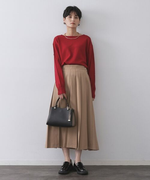 OPAQUE.CLIP / オペーク ドット クリップ ショルダーバッグ | 【2WAY/名品】バイカラーミドルボストンバッグ | 詳細5