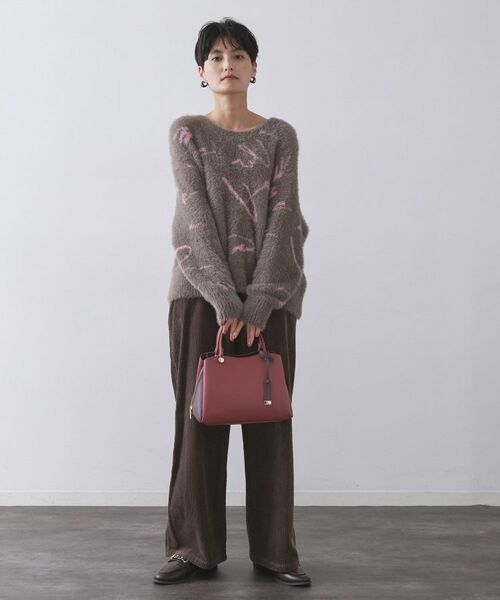 OPAQUE.CLIP / オペーク ドット クリップ ショルダーバッグ | 【2WAY/名品】バイカラーミドルボストンバッグ | 詳細8