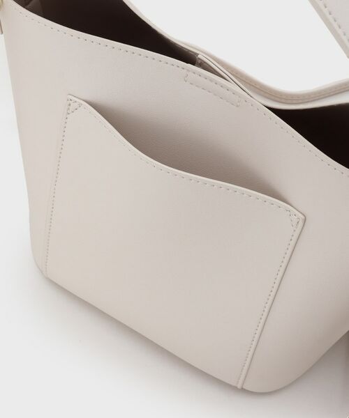 OPAQUE.CLIP / オペーク ドット クリップ ショルダーバッグ | 【3WAY】スムース合皮ミニショルダーバッグ | 詳細14