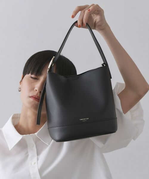 OPAQUE.CLIP / オペーク ドット クリップ ショルダーバッグ | 【3WAY】スムース合皮ミニショルダーバッグ | 詳細3