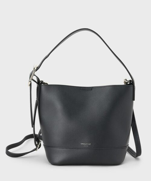 OPAQUE.CLIP / オペーク ドット クリップ ショルダーバッグ | 【3WAY】スムース合皮ミニショルダーバッグ | 詳細5