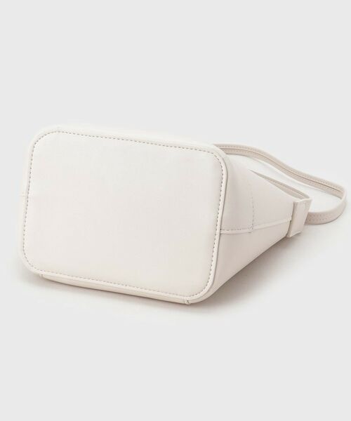 OPAQUE.CLIP / オペーク ドット クリップ ショルダーバッグ | 【3WAY】スムース合皮ミニショルダーバッグ | 詳細9