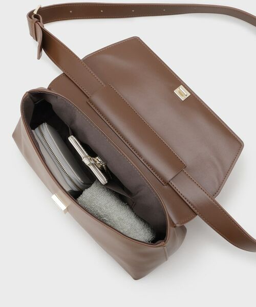 OPAQUE.CLIP / オペーク ドット クリップ メッセンジャーバッグ・ウエストポーチ | 【3WAY】スムース合皮ワイドボディバッグ | 詳細12