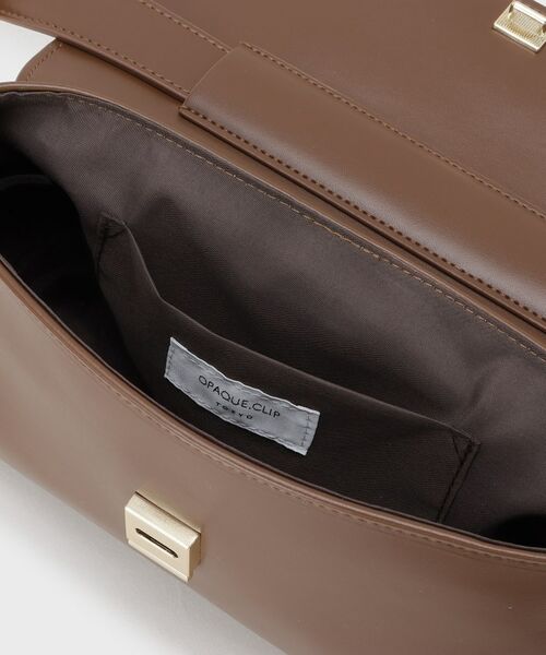 OPAQUE.CLIP / オペーク ドット クリップ メッセンジャーバッグ・ウエストポーチ | 【3WAY】スムース合皮ワイドボディバッグ | 詳細13