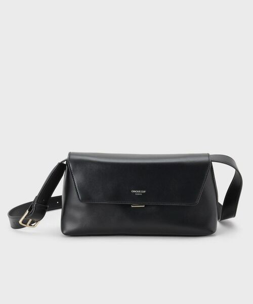 OPAQUE.CLIP / オペーク ドット クリップ メッセンジャーバッグ・ウエストポーチ | 【3WAY】スムース合皮ワイドボディバッグ | 詳細5