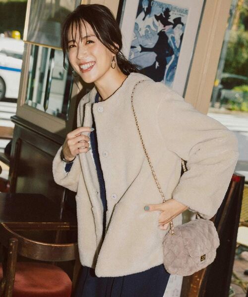 OPAQUE.CLIP / オペーク ドット クリップ ショルダーバッグ | パフィーキルティングチェーンショルダーバッグ | 詳細1