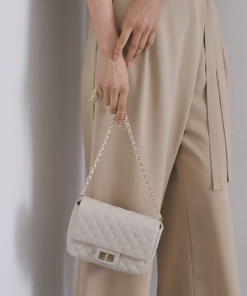 OPAQUE.CLIP / オペーク ドット クリップ ショルダーバッグ | パフィーキルティングチェーンショルダーバッグ | 詳細2