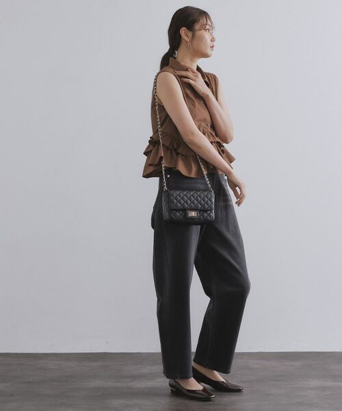 OPAQUE.CLIP / オペーク ドット クリップ ショルダーバッグ | パフィーキルティングチェーンショルダーバッグ | 詳細5