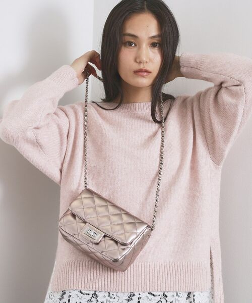 OPAQUE.CLIP / オペーク ドット クリップ ショルダーバッグ | パフィーキルティングチェーンショルダーバッグ | 詳細6