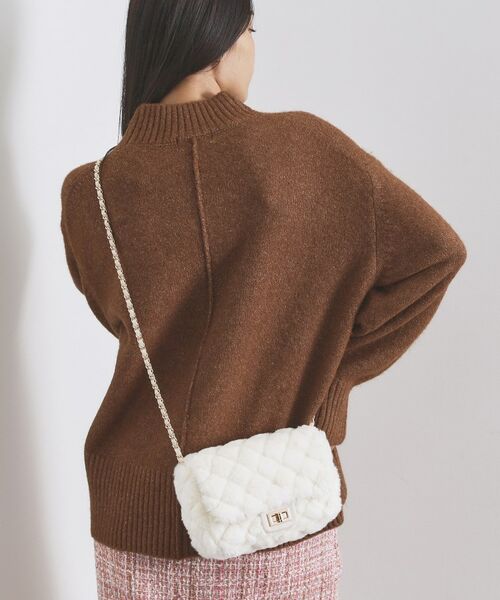 OPAQUE.CLIP / オペーク ドット クリップ ショルダーバッグ | パフィーキルティングチェーンショルダーバッグ | 詳細8