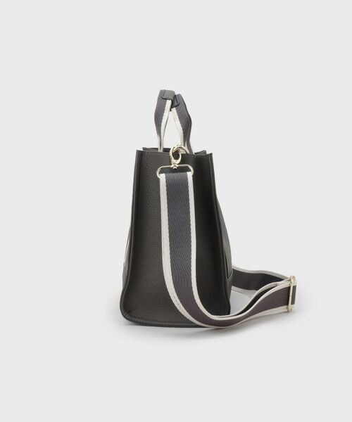 OPAQUE.CLIP / オペーク ドット クリップ トートバッグ | 【軽量/2WAY】ラインテープスクエアミドルトートバッグ | 詳細13