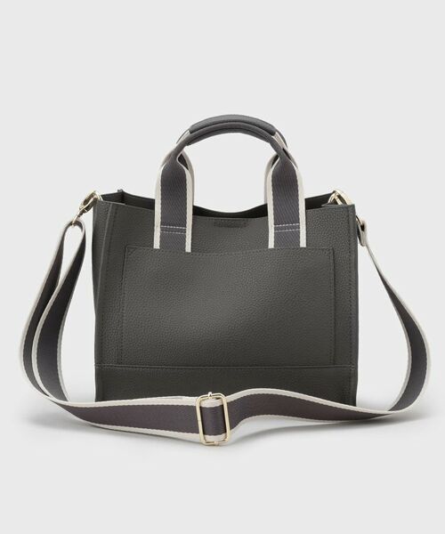 OPAQUE.CLIP / オペーク ドット クリップ トートバッグ | 【軽量/2WAY】ラインテープスクエアミドルトートバッグ | 詳細14