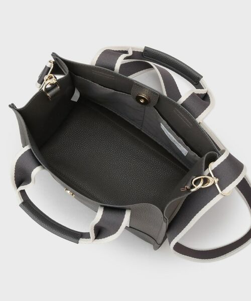 OPAQUE.CLIP / オペーク ドット クリップ トートバッグ | 【軽量/2WAY】ラインテープスクエアミドルトートバッグ | 詳細16