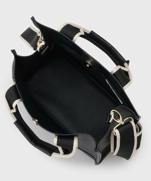 OPAQUE.CLIP / オペーク ドット クリップ トートバッグ | 【軽量/2WAY】ラインテープスクエアミドルトートバッグ | 詳細17