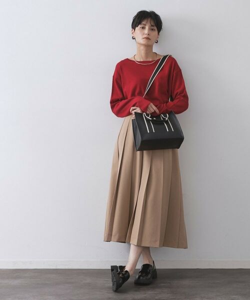 OPAQUE.CLIP / オペーク ドット クリップ トートバッグ | 【軽量/2WAY】ラインテープスクエアミドルトートバッグ | 詳細2