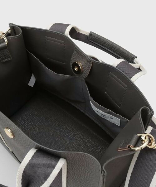 OPAQUE.CLIP / オペーク ドット クリップ トートバッグ | 【軽量/2WAY】ラインテープスクエアミドルトートバッグ | 詳細20