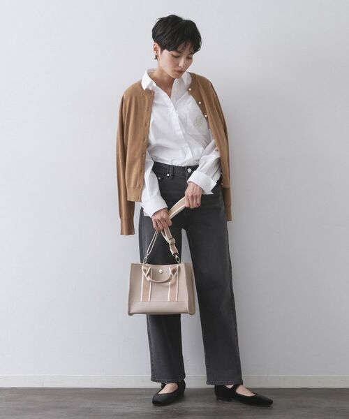 OPAQUE.CLIP / オペーク ドット クリップ トートバッグ | 【軽量/2WAY】ラインテープスクエアミドルトートバッグ | 詳細5