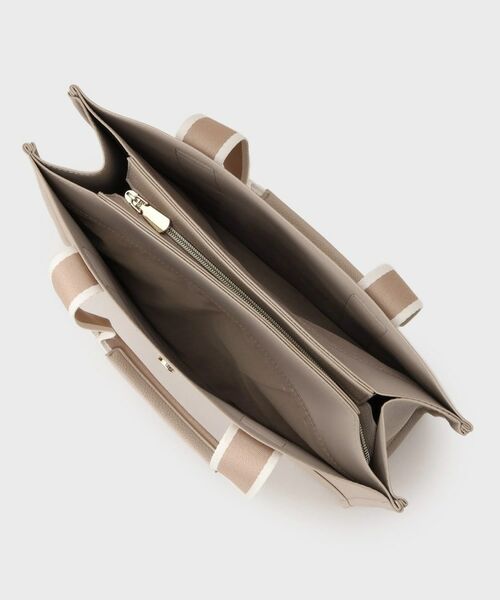 OPAQUE.CLIP / オペーク ドット クリップ トートバッグ | 【3層仕様/A4サイズ対応】ラインテープスクエアトートバッグ | 詳細17