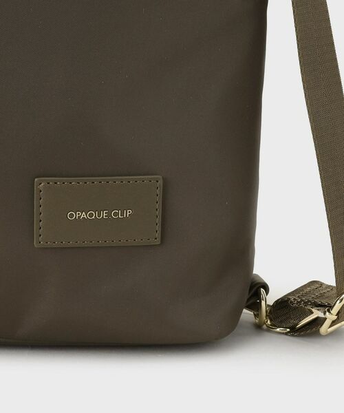 OPAQUE.CLIP / オペーク ドット クリップ ショルダーバッグ | 【3WAY/A4サイズ対応】リュックにもなるナイロンショルダーバッグ | 詳細25