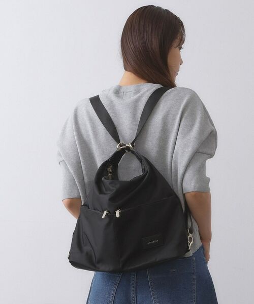 OPAQUE.CLIP / オペーク ドット クリップ ショルダーバッグ | 【3WAY/A4サイズ対応】リュックにもなるナイロンショルダーバッグ | 詳細3