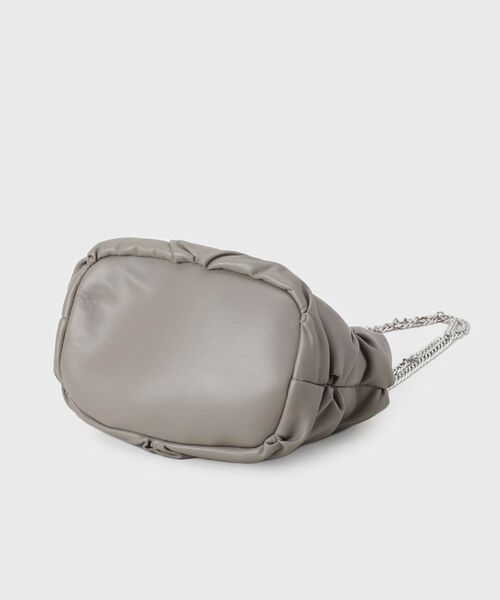 OPAQUE.CLIP / オペーク ドット クリップ ショルダーバッグ | 【2WAY】ラム調合皮巾着ミニショルダーバッグ | 詳細11