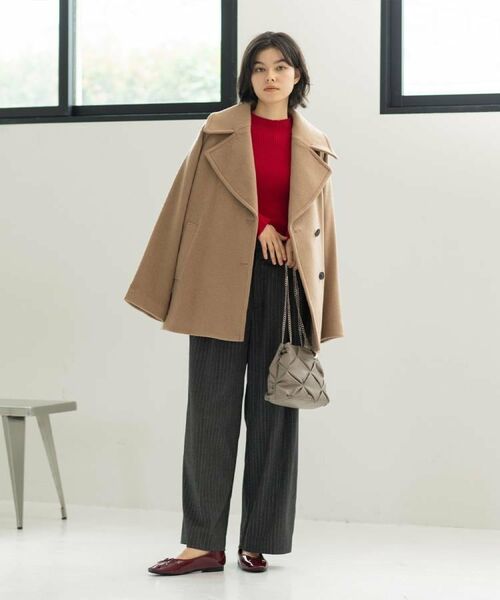 OPAQUE.CLIP / オペーク ドット クリップ ショルダーバッグ | 【2WAY】ラム調合皮巾着ミニショルダーバッグ | 詳細3