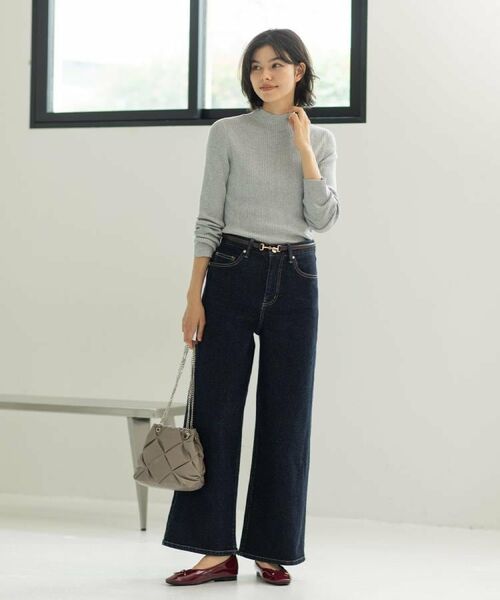 OPAQUE.CLIP / オペーク ドット クリップ ショルダーバッグ | 【2WAY】ラム調合皮巾着ミニショルダーバッグ | 詳細4