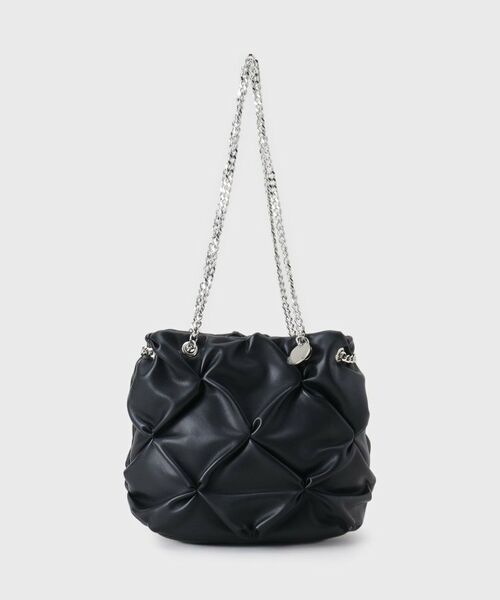 OPAQUE.CLIP / オペーク ドット クリップ ショルダーバッグ | 【2WAY】ラム調合皮巾着ミニショルダーバッグ | 詳細7