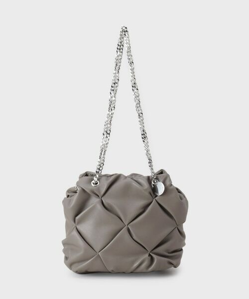 OPAQUE.CLIP / オペーク ドット クリップ ショルダーバッグ | 【2WAY】ラム調合皮巾着ミニショルダーバッグ | 詳細8