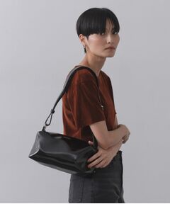 OPAQUE.CLIP / オペーク ドット クリップ ショルダーバッグ | 【2WAY】エナメルワイドスクエアボストンバッグ