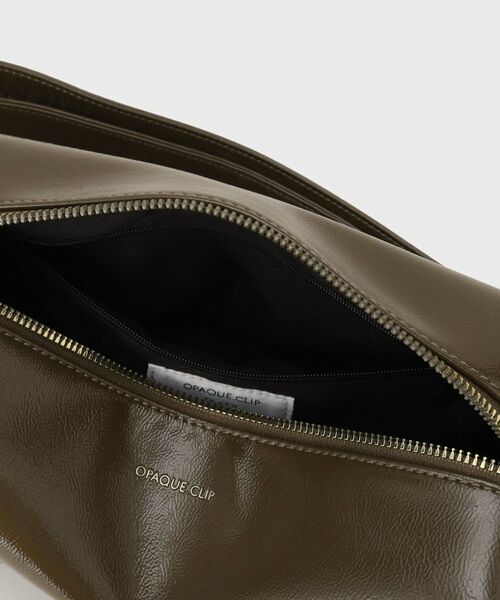 OPAQUE.CLIP / オペーク ドット クリップ ショルダーバッグ | 【2WAY】エナメルワイドスクエアボストンバッグ | 詳細13