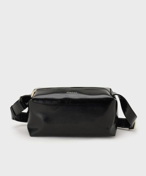 OPAQUE.CLIP / オペーク ドット クリップ ショルダーバッグ | 【2WAY】エナメルワイドスクエアボストンバッグ | 詳細5