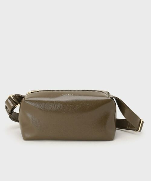 OPAQUE.CLIP / オペーク ドット クリップ ショルダーバッグ | 【2WAY】エナメルワイドスクエアボストンバッグ | 詳細6