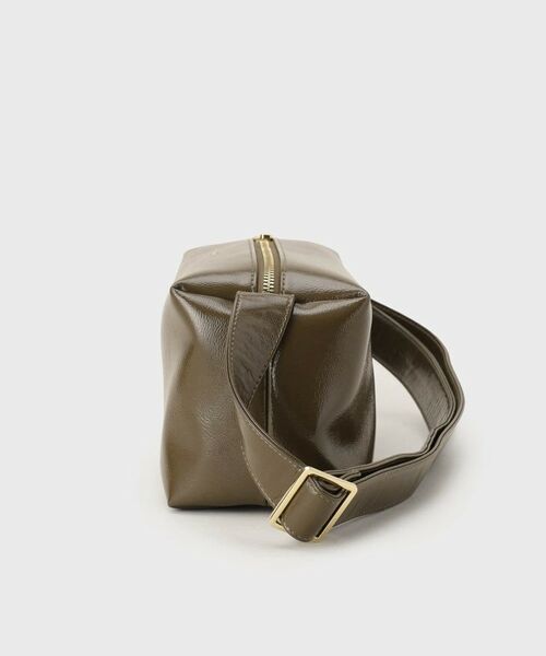 OPAQUE.CLIP / オペーク ドット クリップ ショルダーバッグ | 【2WAY】エナメルワイドスクエアボストンバッグ | 詳細7